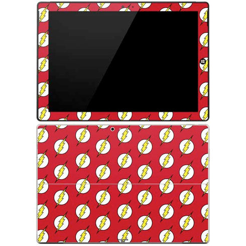 DC Comics The Flash Logo Pattern Surface Pro 3 Skin
